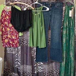 5 Piece Bundle of Womens Clothing